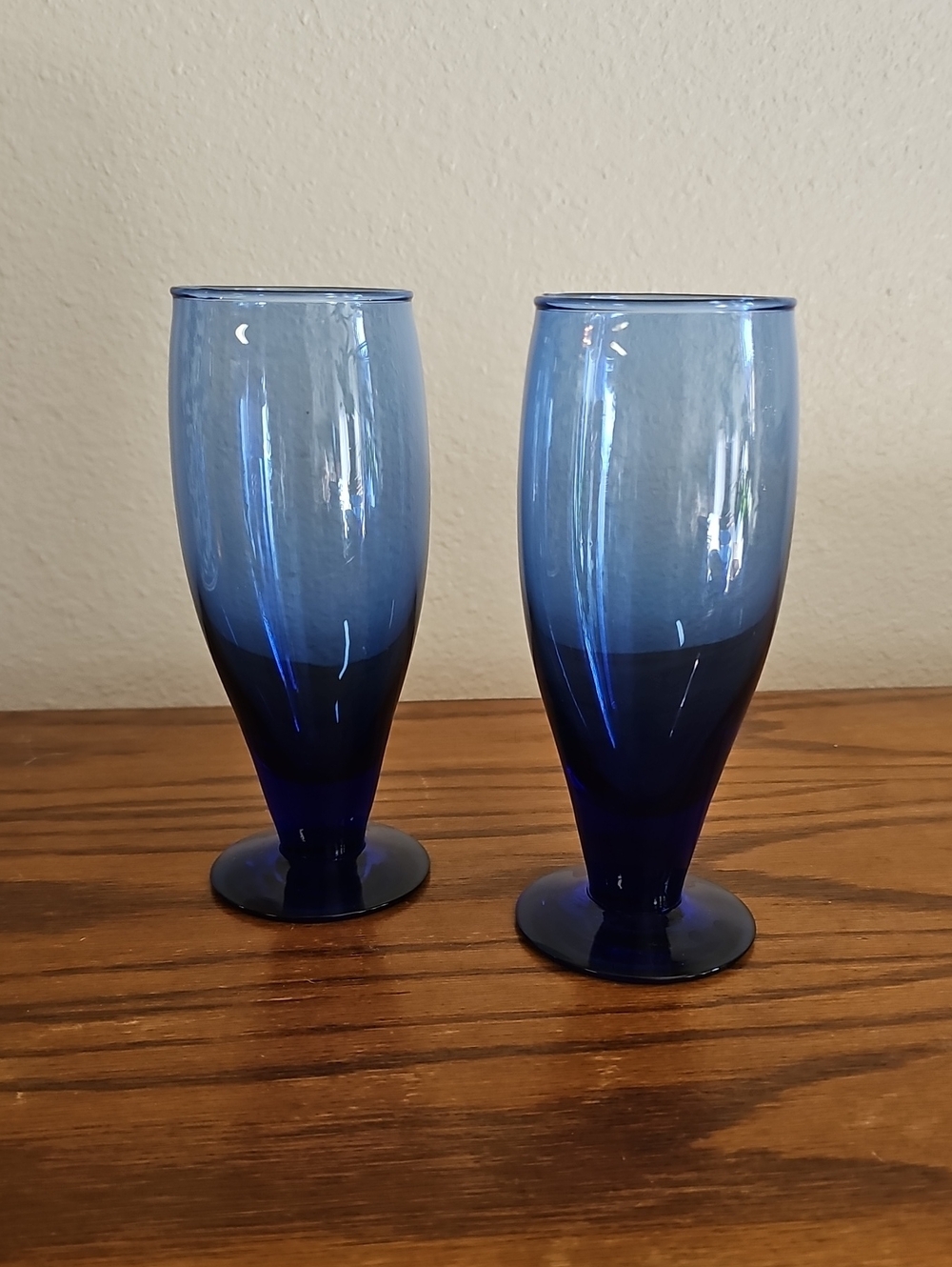 Set of 2 Cobalt Blue Glasses Tote 9
